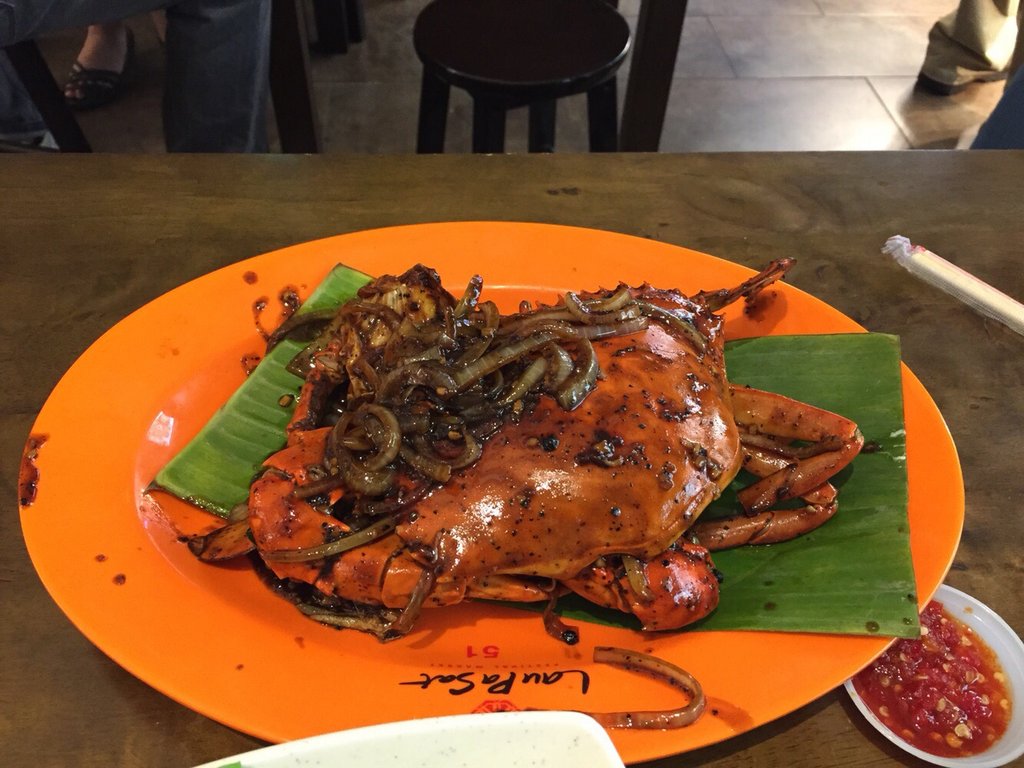 新加坡美食-餐聚新亚海鲜