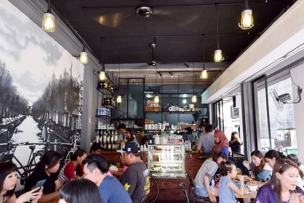 新加坡美食-甘榜格南咖啡馆