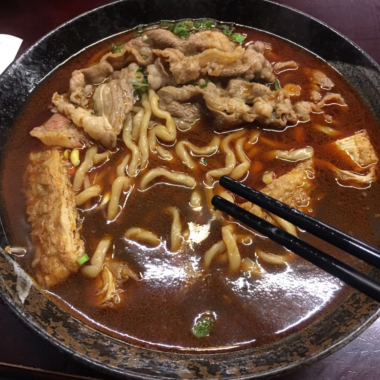 台湾美食-韩记老虎面食馆(微风店)