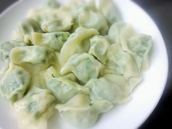 青岛美食-国园香水饺