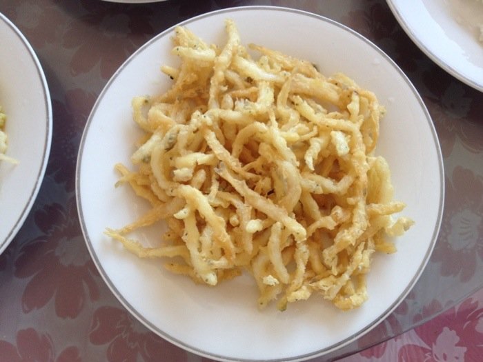 文登美食-米山水库渔家