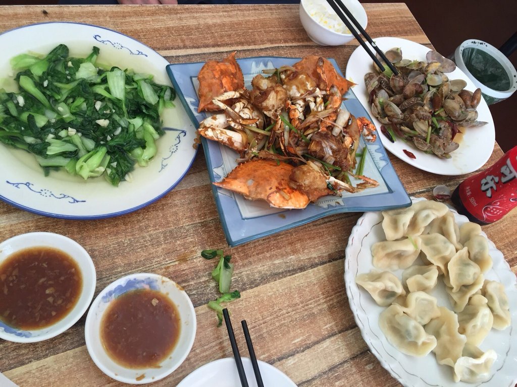 青岛美食-海鲜园饺子馆