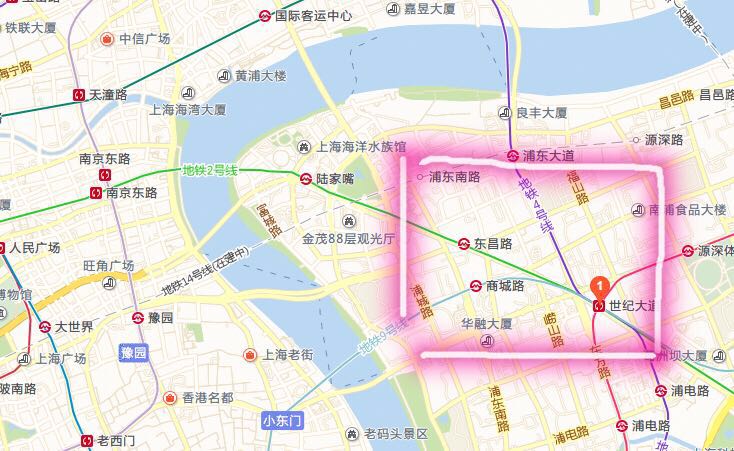 上海世纪大道        