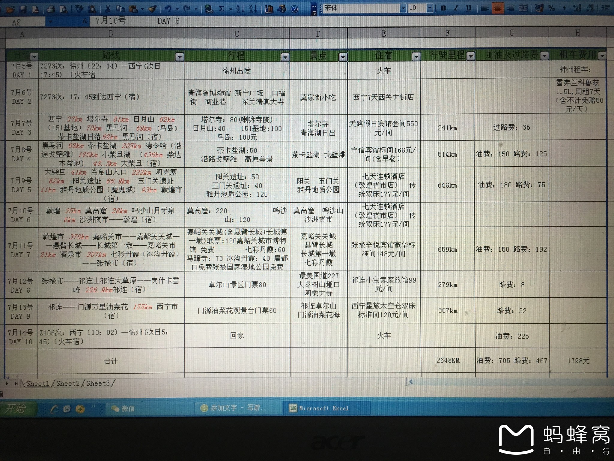 【阿克塞图片】#消夏计划#四人行，2015在最美的七月自驾青海湖大环线