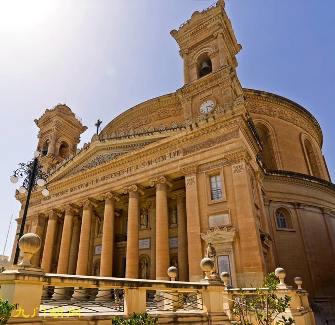 瓦莱塔旅游攻略—莫斯塔圆顶大教堂_游记
