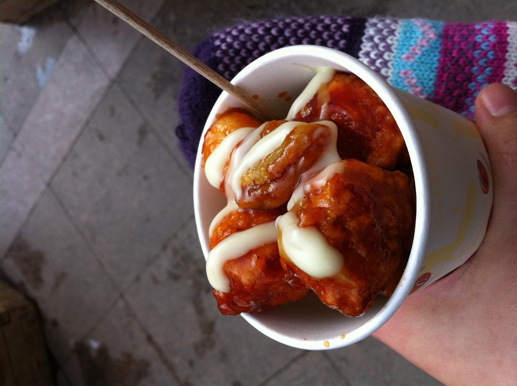 青岛美食-The B杯香鸡