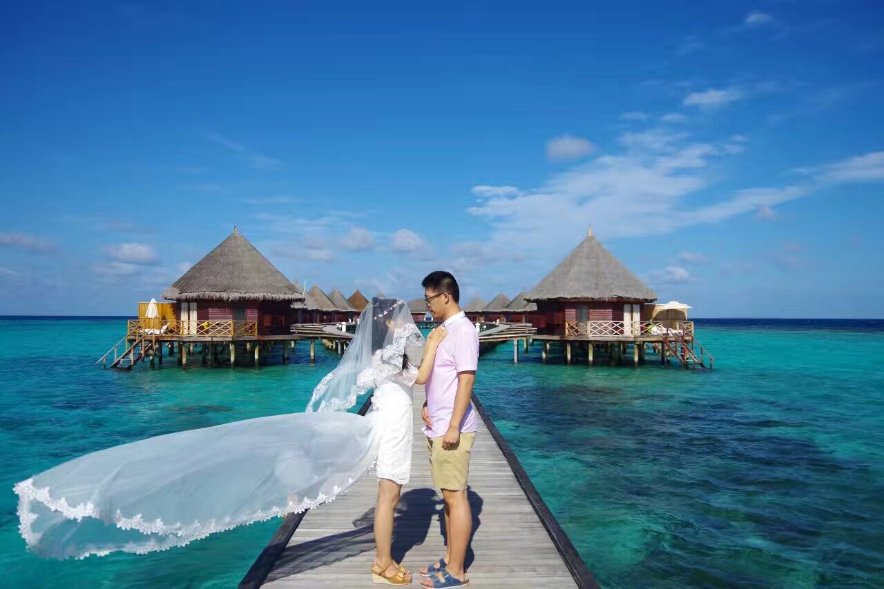 马代安嘎嘎&萨夫丽蜜月游+婚纱照—每个人都在寻找旅行的意义_游记