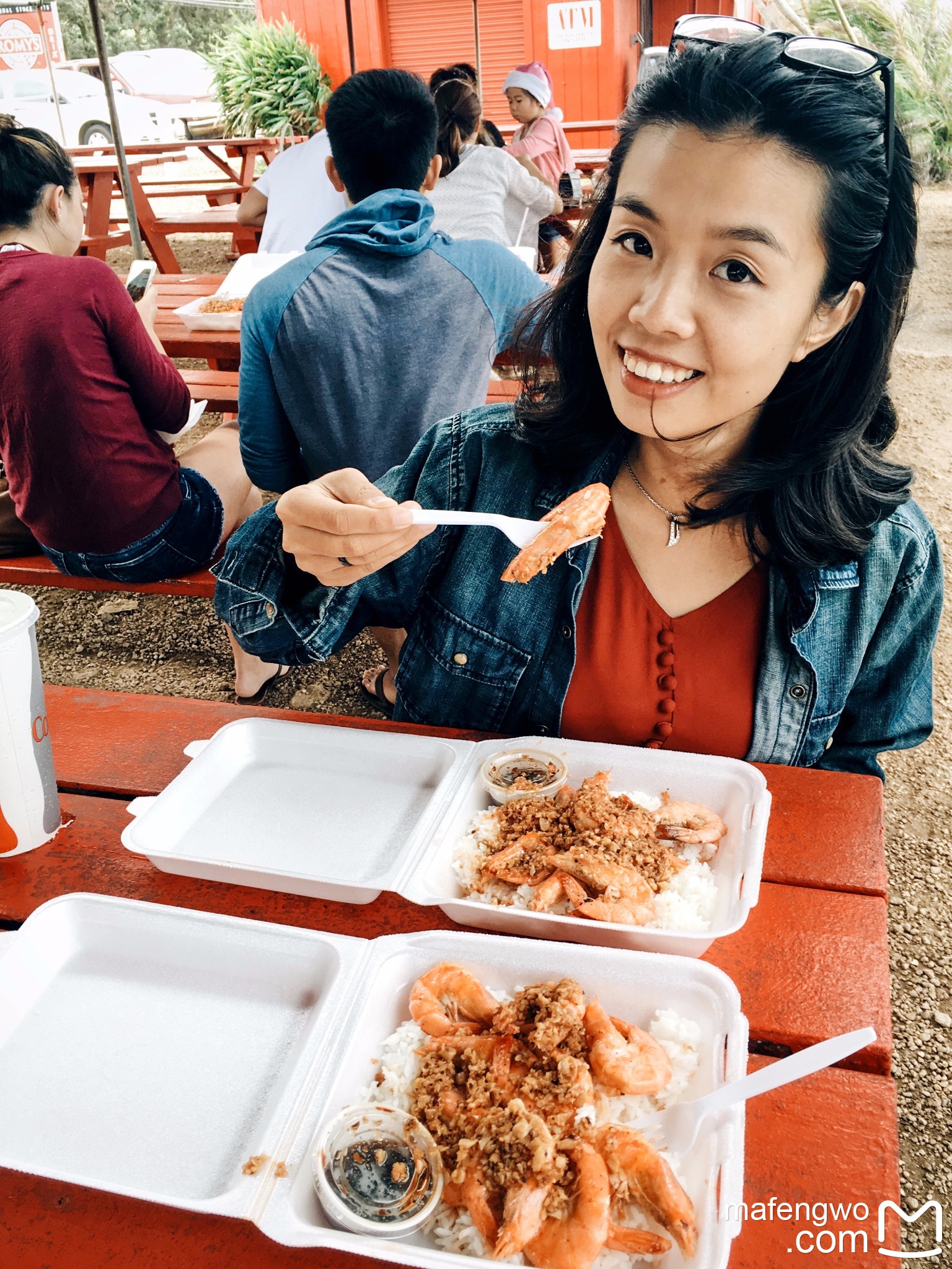 夏威夷美食-Romy's Kahuku Prawns Shrimp Hut