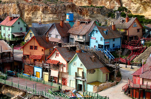 走进马耳他,走进真实世界里的大力水手村,马耳