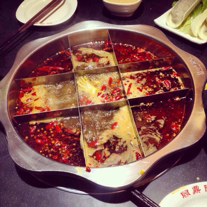 青岛美食-鼎尚九宫格火锅(百丽广场店)