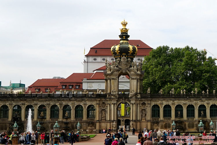 【 德国德累斯顿 · 茨温格宫 】——东欧之旅（17）_游记