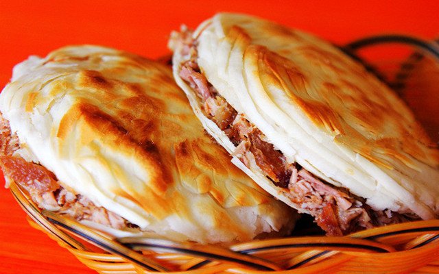 青岛美食-老潼关肉夹馍(丁家河店)