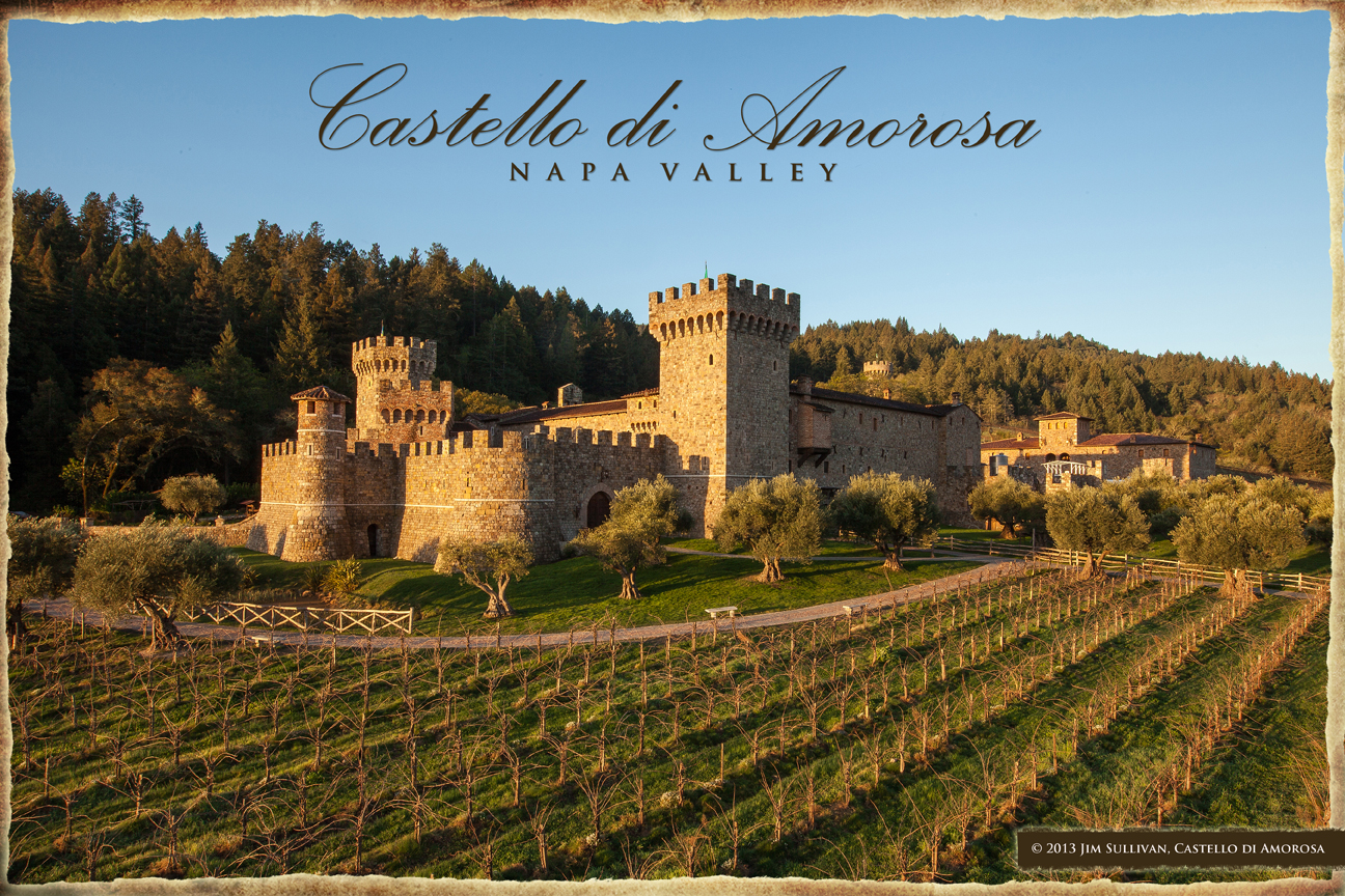 这里是【Castello di Amorosa】这里是纳帕谷的...