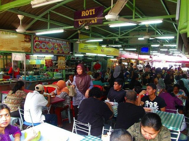 吉隆坡美食-Masjid India Hawker Court