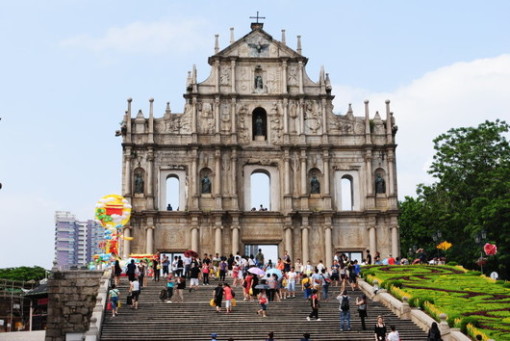 澳门美食纯玩观光1日游 威尼斯人酒店\/金莲花