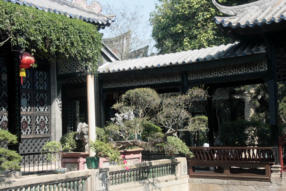 清代廣東四大名園,而且餘蔭山房是四大名園中保存原貌最好的古典園林