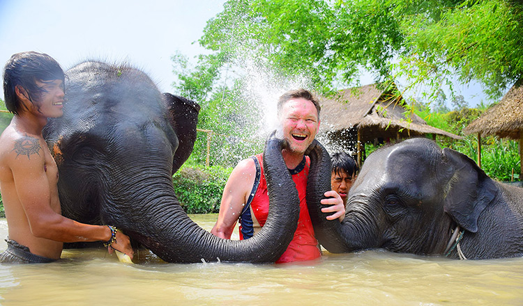 大象之国泰国游记，和大象来一次邂逅的地方