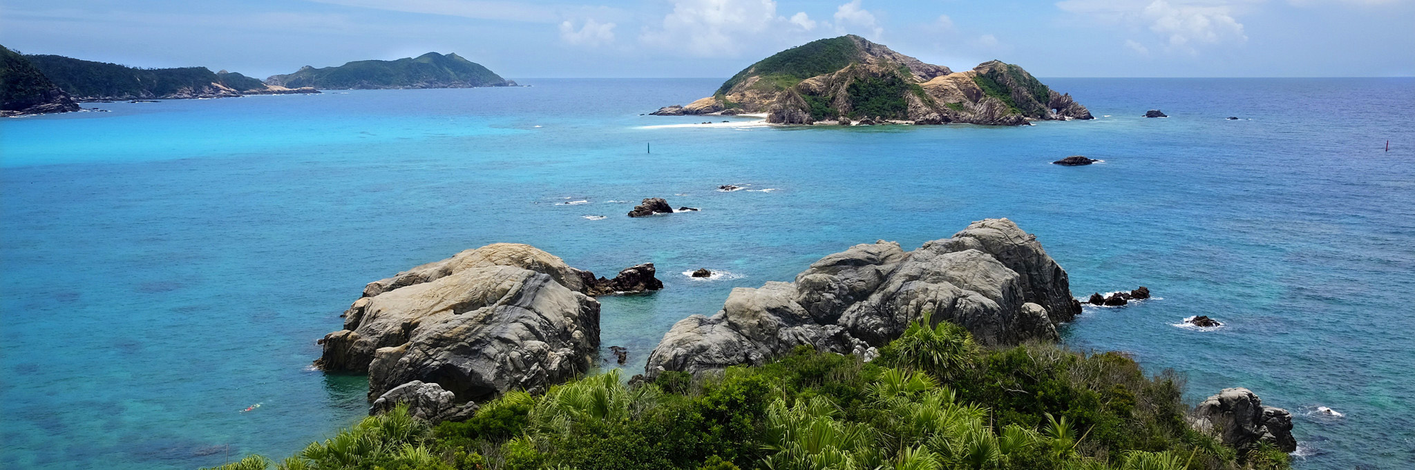 日本冲绳 渡嘉敷岛一日游(阿波连海滩 小岛午餐 1人即可报名 超多海上