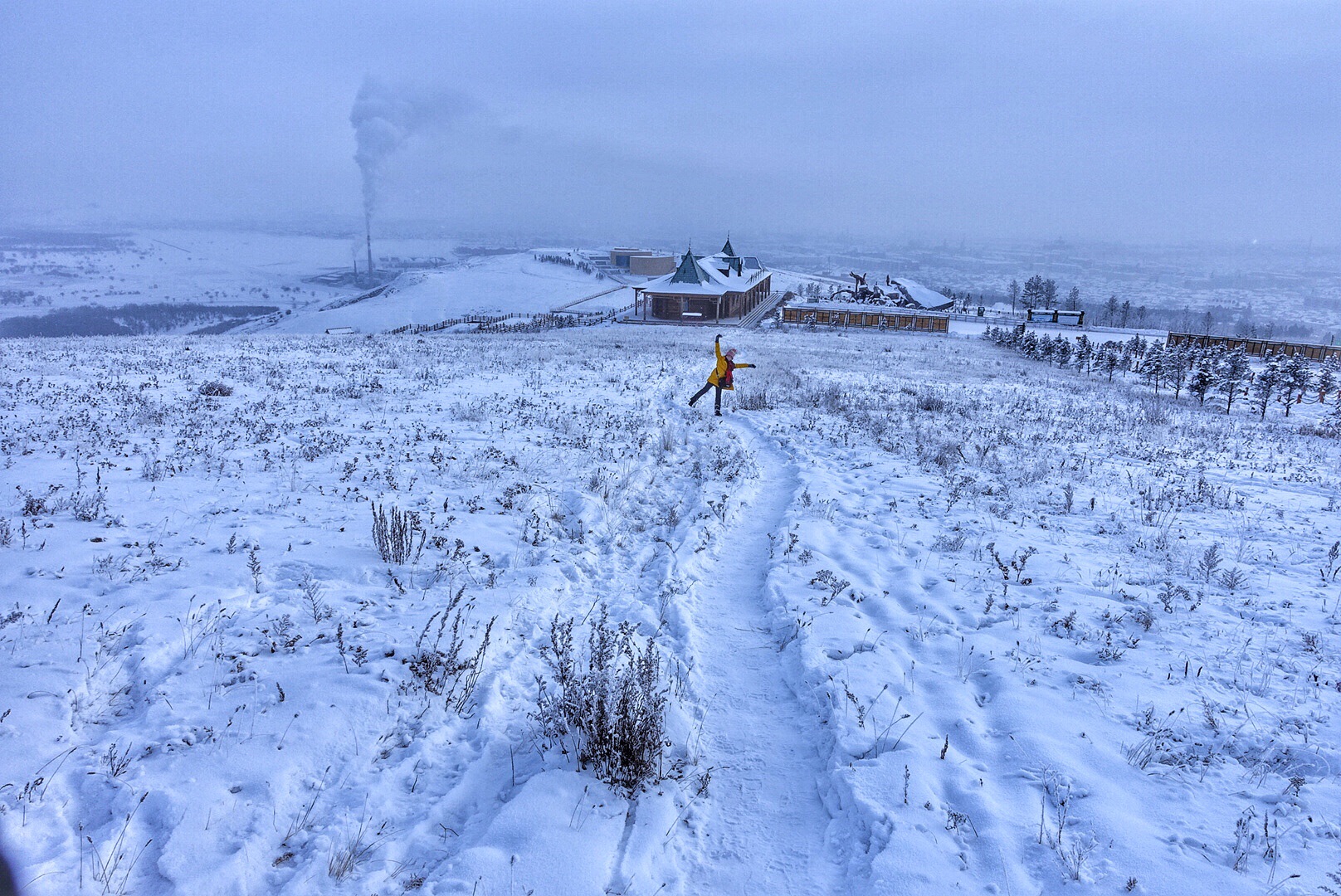 遇見世界盡頭哈爾濱流浪到呼倫貝爾大雪原