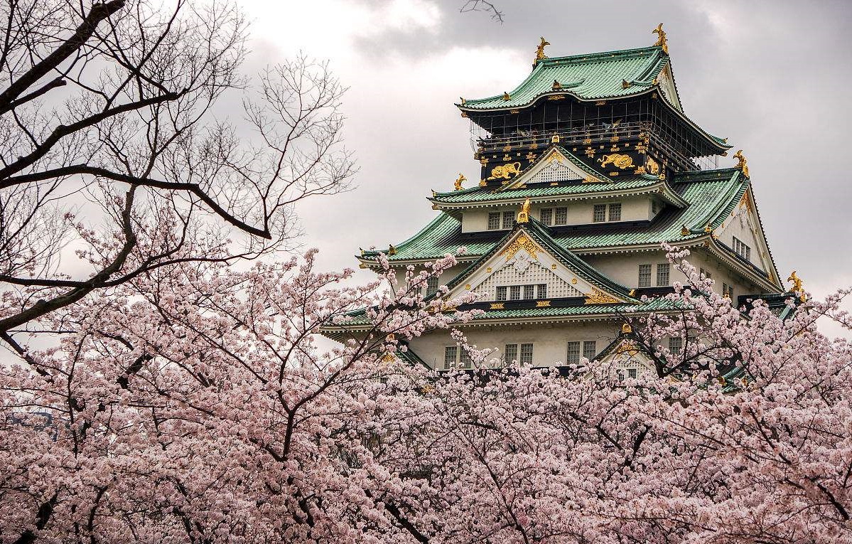 【大阪城天守阁】大阪城天守阁(osakacastle)本来是于十六世纪由丰臣