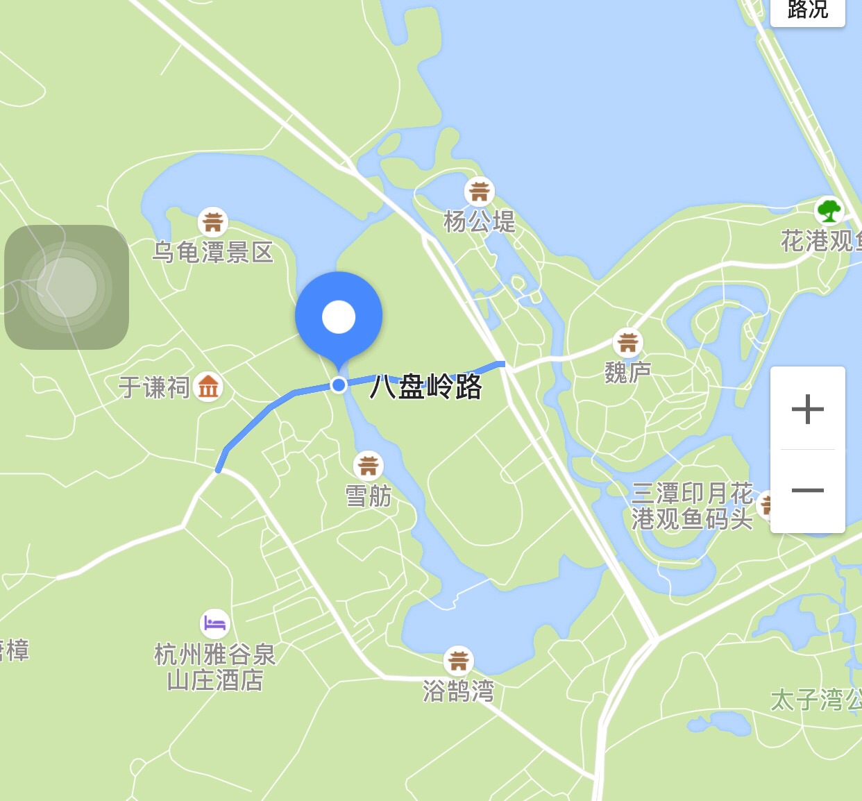 野趣西湖之浴鹄湾乌龟潭湖畔大学