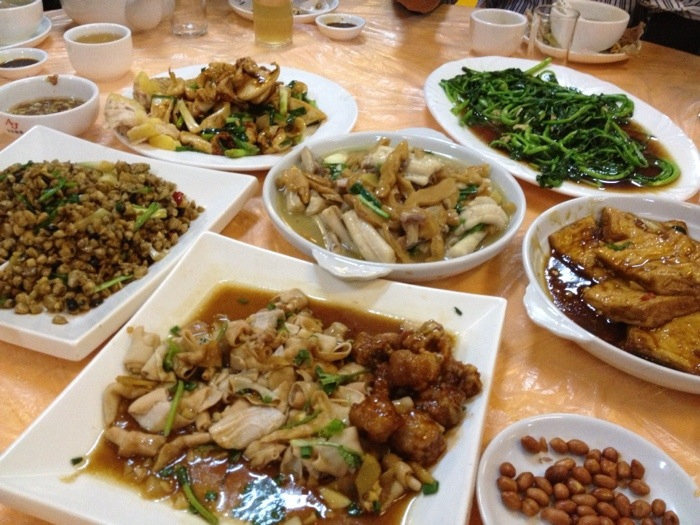 北海美食-十万山野菜馆