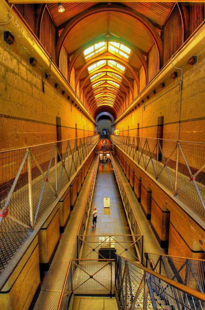 摄影墨尔本旧监狱