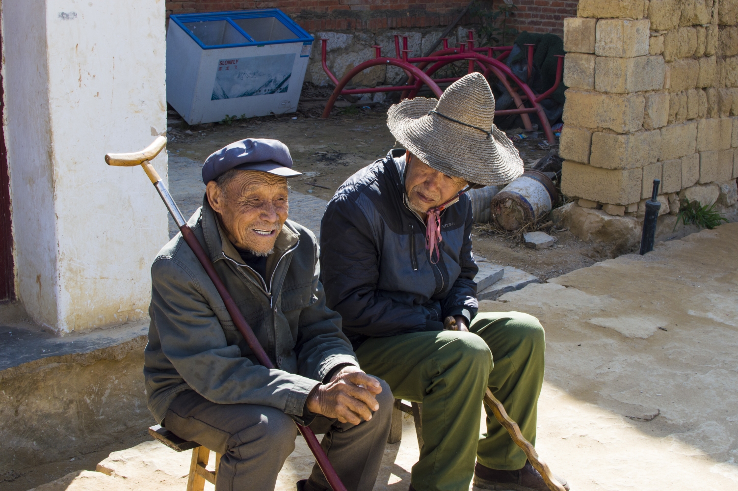 云南泸西县城子古村闲逛