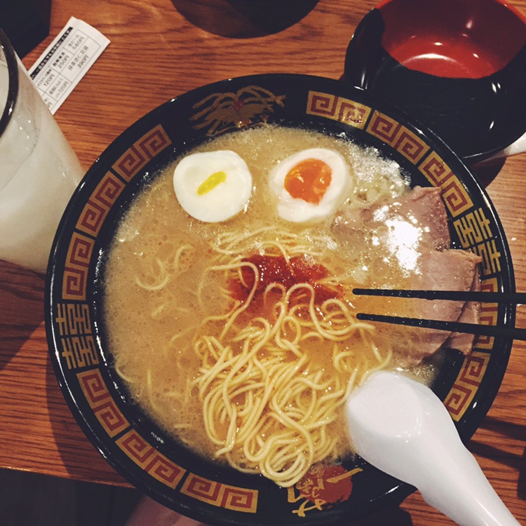 东京美食-一蘭 東京ドームシティ ラクーア店 ラーメン
