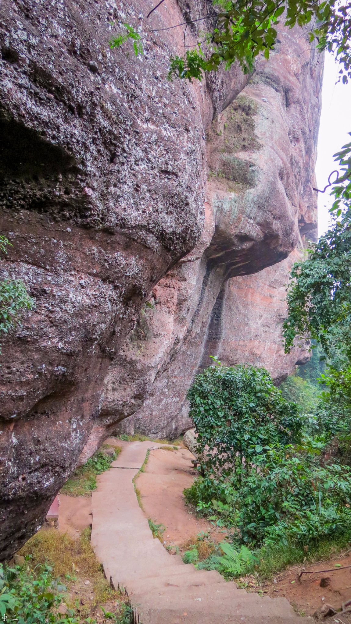 韶關丹霞山陰元石陽元石別傳禪寺通泰橋