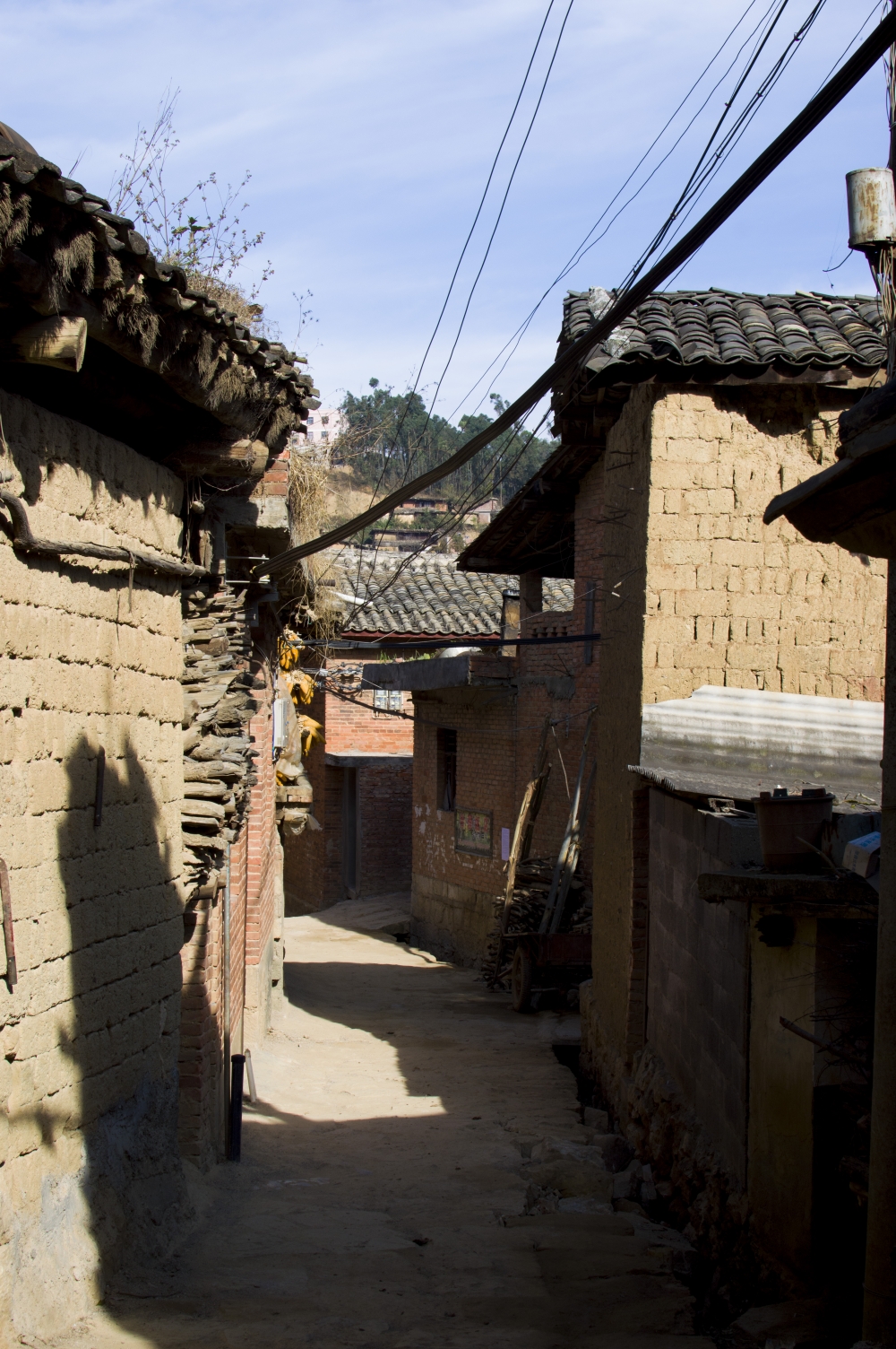 云南泸西县城子古村闲逛