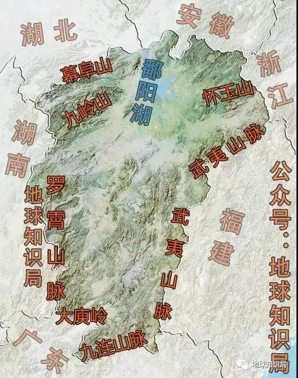 自然很难有向外交流的机会四面环山的江西省东边是怀玉山和武夷山脉