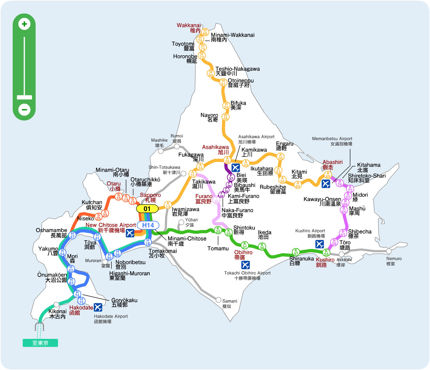 jr北海道线路图图片