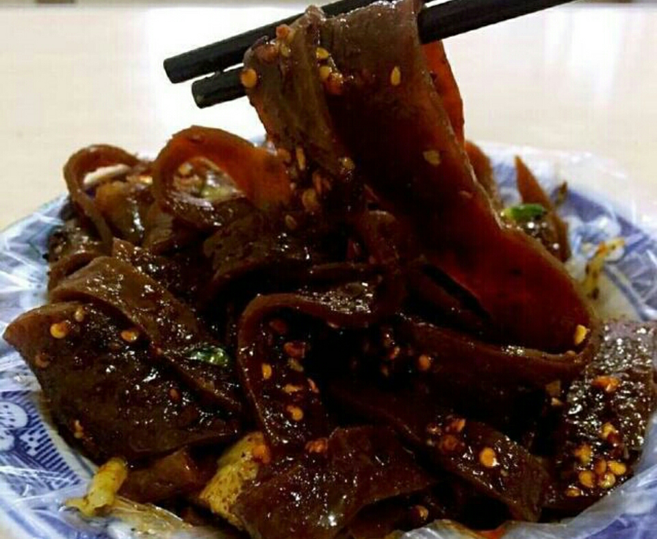 延安美食擀麵皮