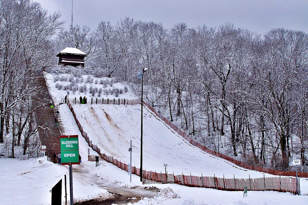 swallow cliff woods sledding hill ski resort