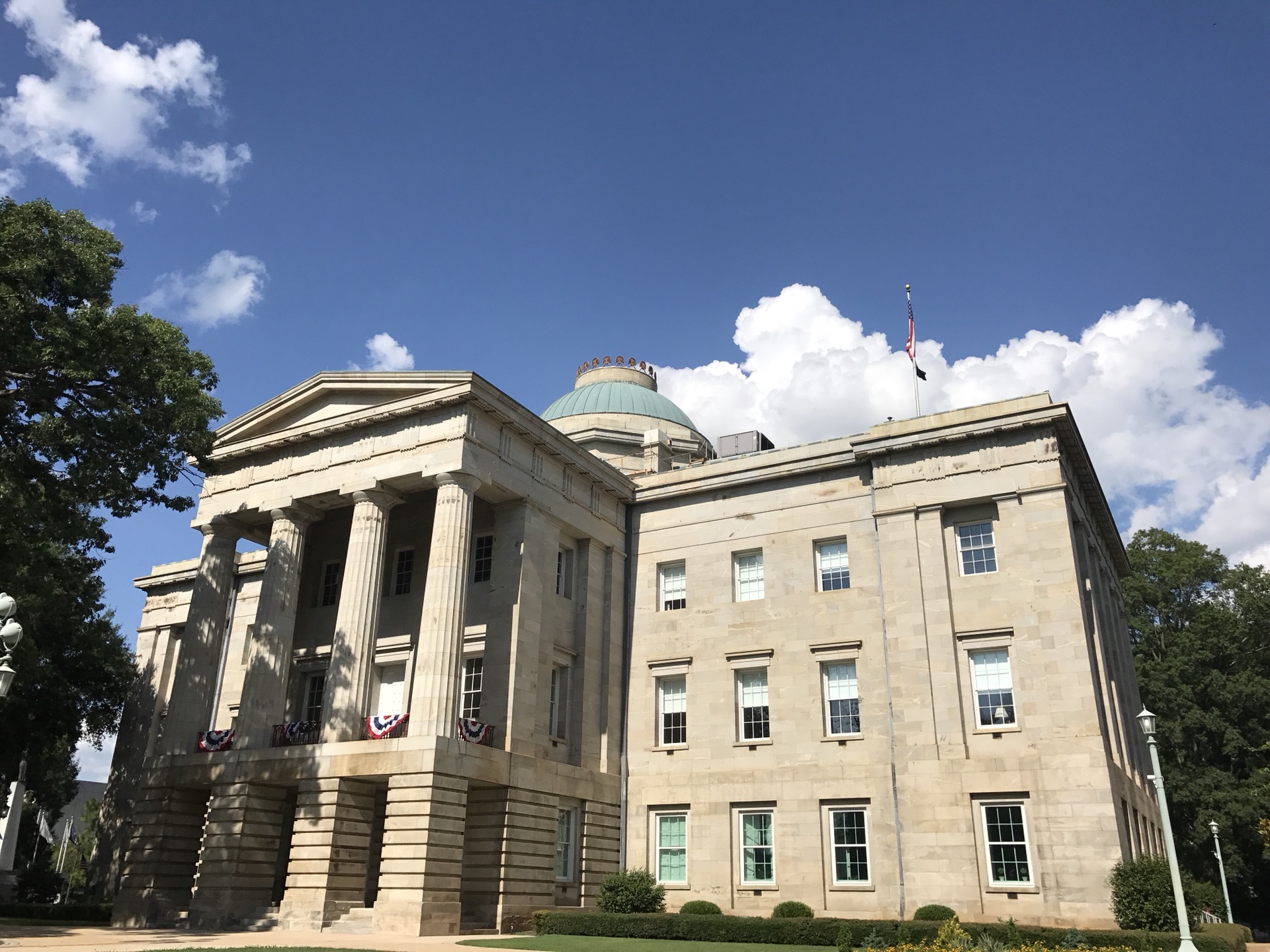 行走北卡州首府罗利