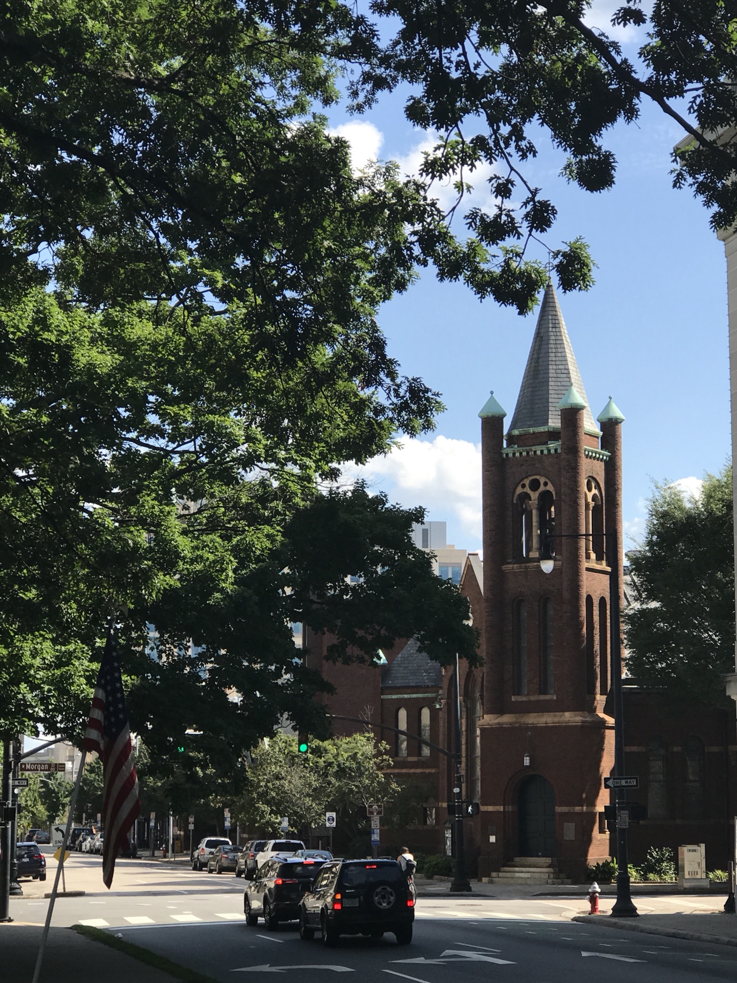 行走北卡州首府罗利