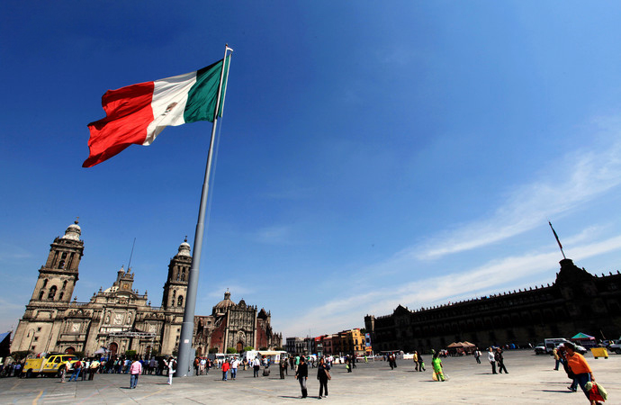 上海出发墨西哥智利南极19天游am航空圣地亚哥山圣母山阿玛斯广场瓜达