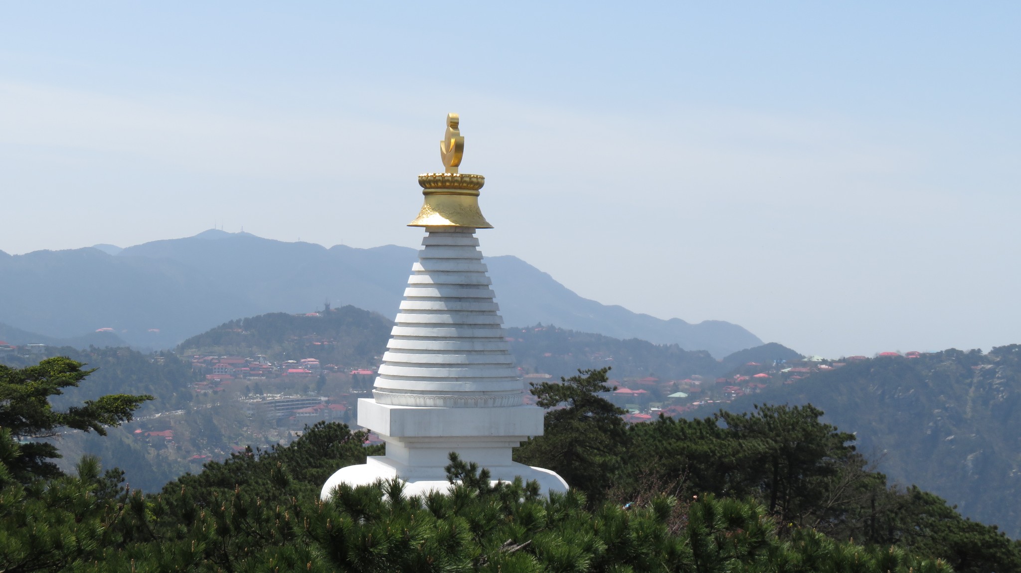 游庐山小天池诺那塔院