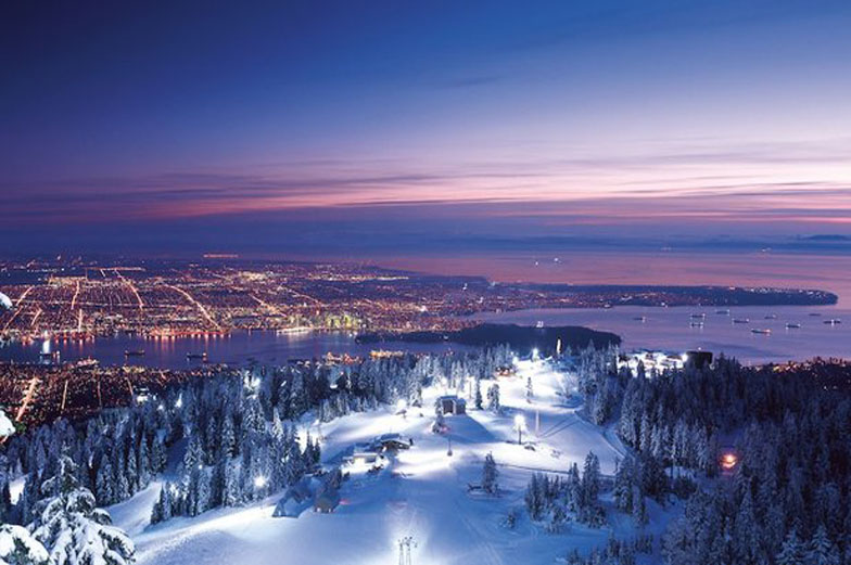 畅滑温哥华之巅格劳斯山grousemountain开启滑雪人生