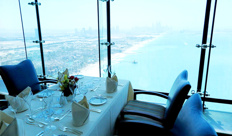 almuntaha巅峰餐厅aliwan阿拉伯自助餐厅迪拜七星帆船酒店现代欧式