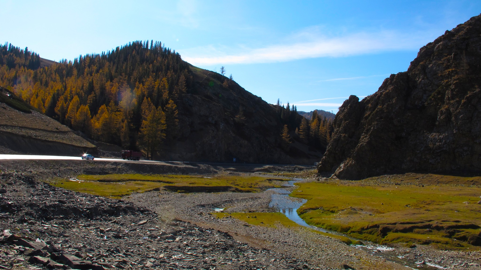 哈密往天山寒气沟国家森林公园