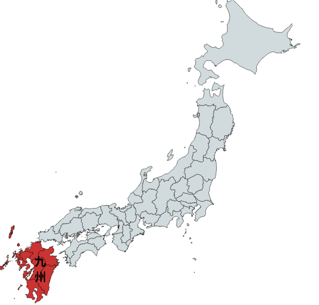 熊本县地理位置图片