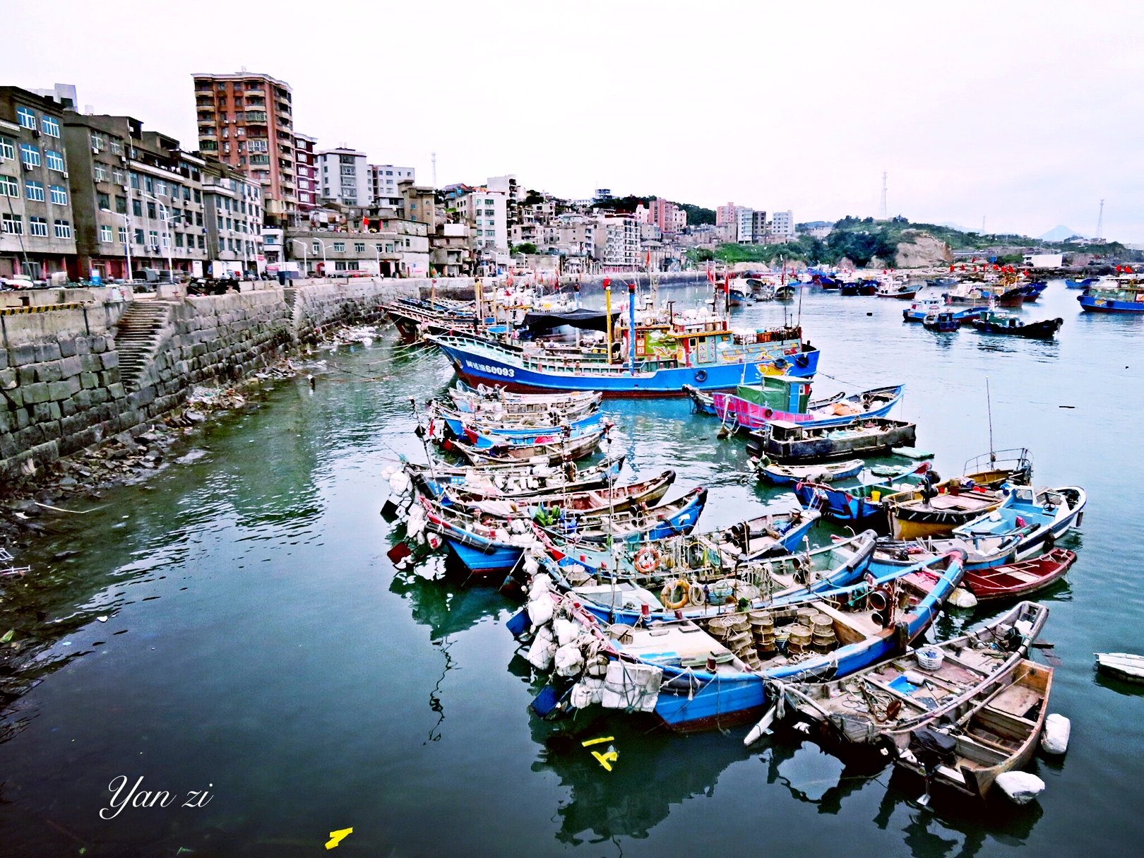 东海渔村北茭行