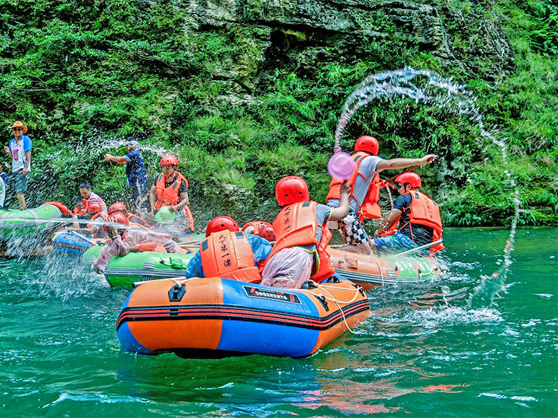 避暑精品·猛洞河漂流 芙蓉镇 纯玩一日游(清爽刺激/有惊无险)