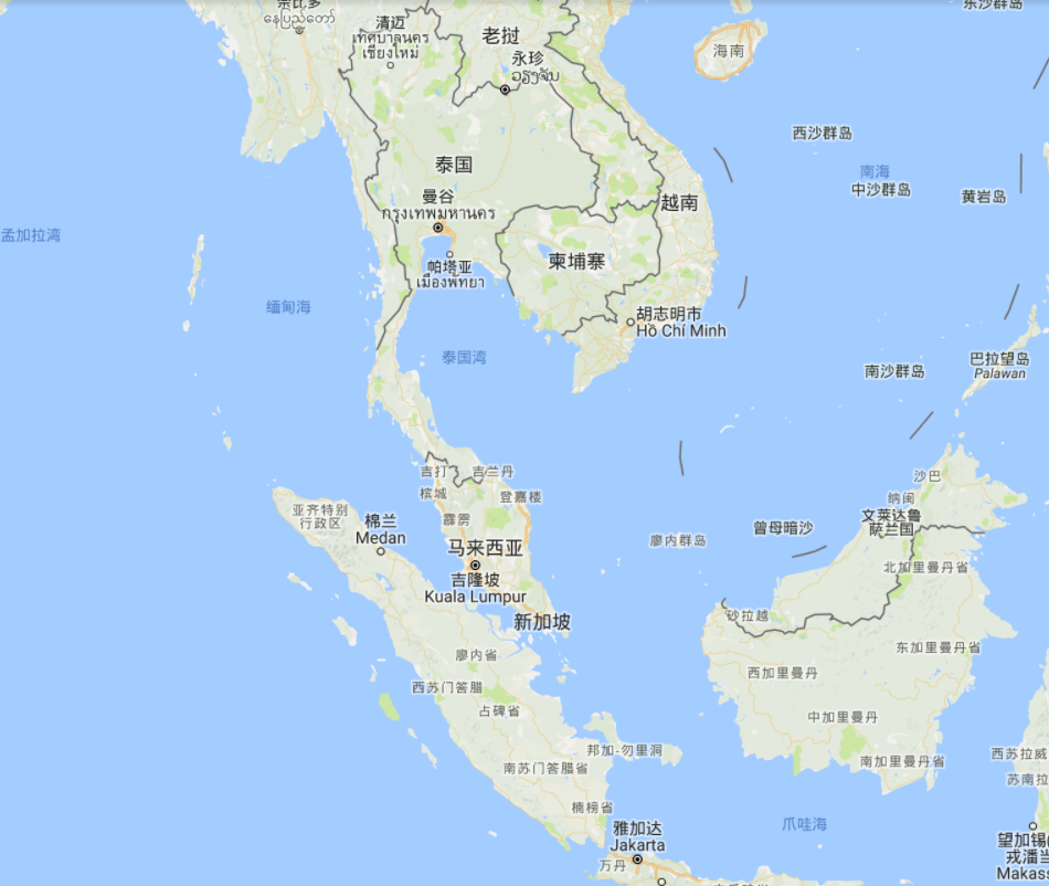 柬埔寨七星海地理位置图片