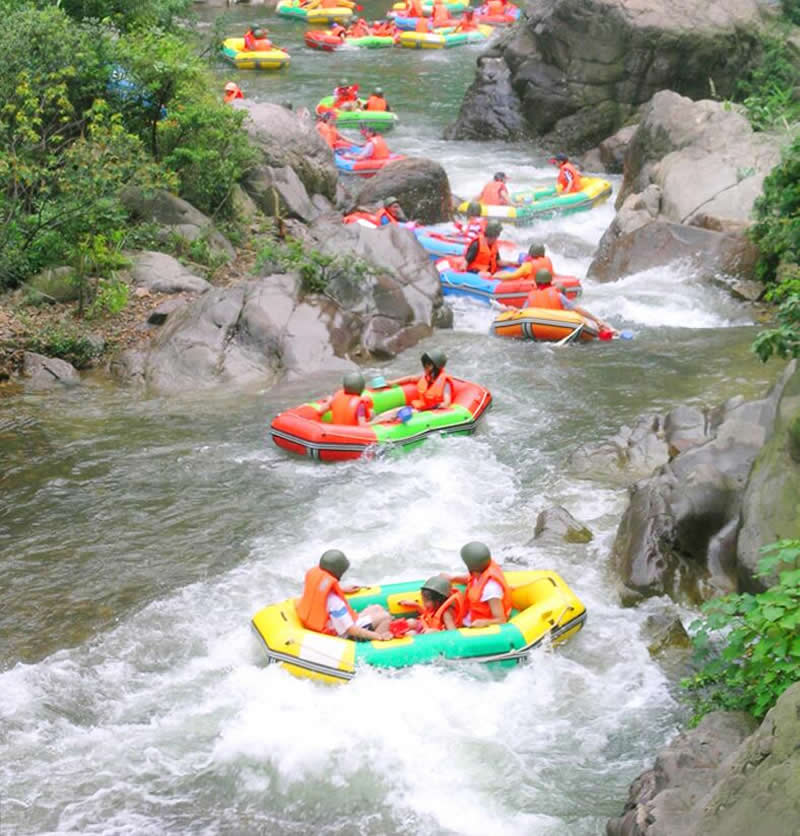清远黄腾峡猛士漂流门票