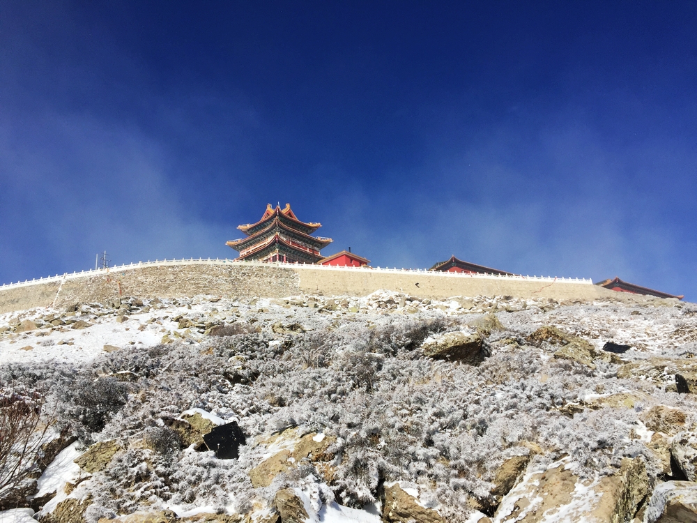 20度 "华北屋脊"五台山顺时针风雪大朝台