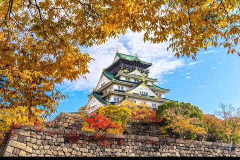 银川往返日本大阪5-7天自由行(优质航空 赠送旅游保险 可选择升级酒店