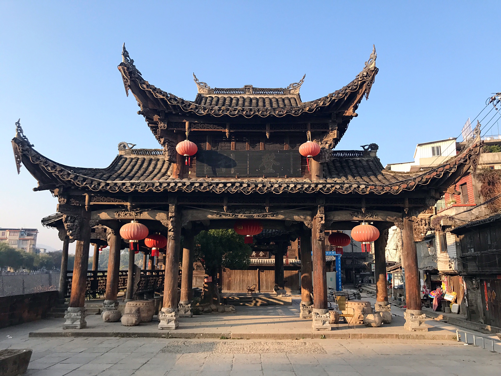 长汀古城 沈家大院 三洲古镇 涂坊围屋 171211